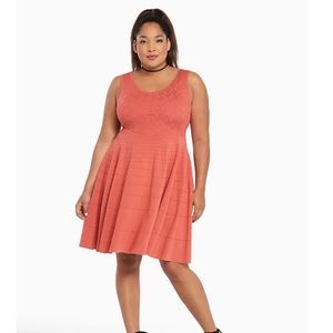 Torrid Mixed Stitch Sweater Dress